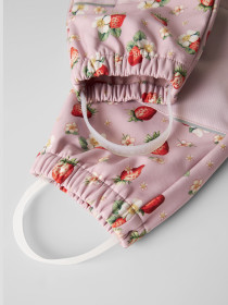 NAME IT Softshell Bib Bukser Alfa08 Keepsake Lilac Strawberry